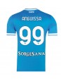 Moški Nogometna dresi replika SSC Napoli Frank Anguissa #99 Domači 2025-26 Kratek rokav Moški Nogometna dresi replika SSC Napoli Frank Anguissa #99 Domači 2025-26 Kratek rokav